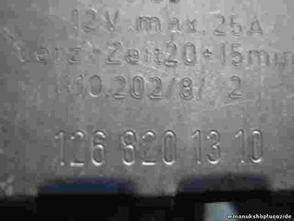 Relè finestrino posteriore Mercedes-Benz 1268201310 VDO 41020282