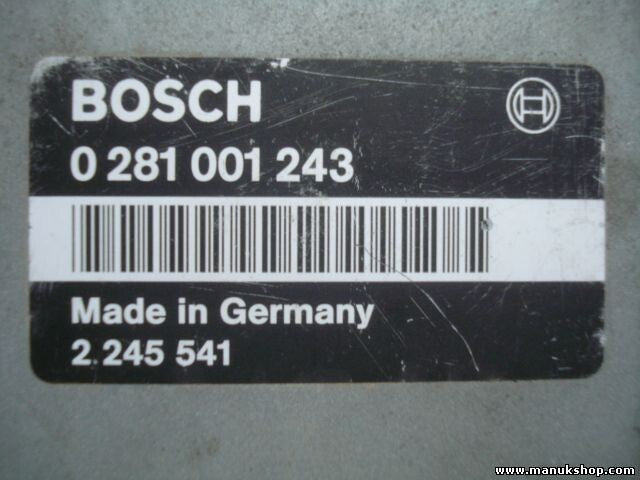 Centralita del motor BMW E36 318 TDS 2245541 22460613U3 BOSCH 0281001243