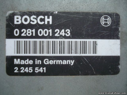Centralita del motor BMW E36 318 TDS 2245541 22460613U3 BOSCH 0281001243