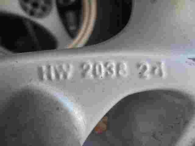 llanta de aluminio Ruedas trasero BMW R 1100 S GS 5x17 MTH2 HW 2038 24 2331357