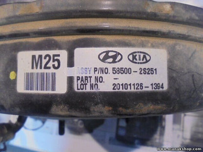 Servofreno Hyundai ix35 1.7 CRDi 1 15 2010 - 2014 1.7 CRDi 2014 585002S251 58500