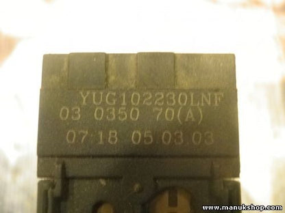 Interruptor del limpiaparabrisas trasero Land Rover YUG102230LNF 0303507A