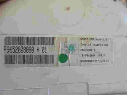 Diagrama del indicador de velocidad Citroen C2 P9652008080H01 216755968