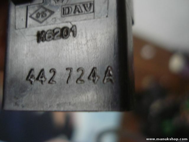 Interruptor de emergencia Renault Laguna Trafic II Master II Opel Nissan 442724A