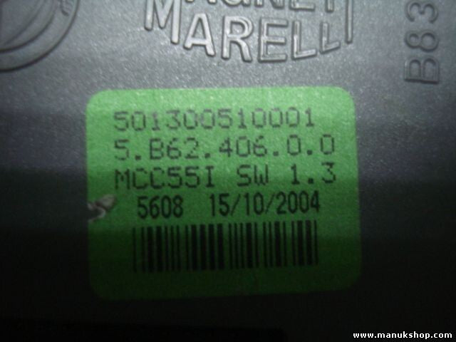 Control electrónico del aire acondicionado Iveco Daily 504071566 501300510001