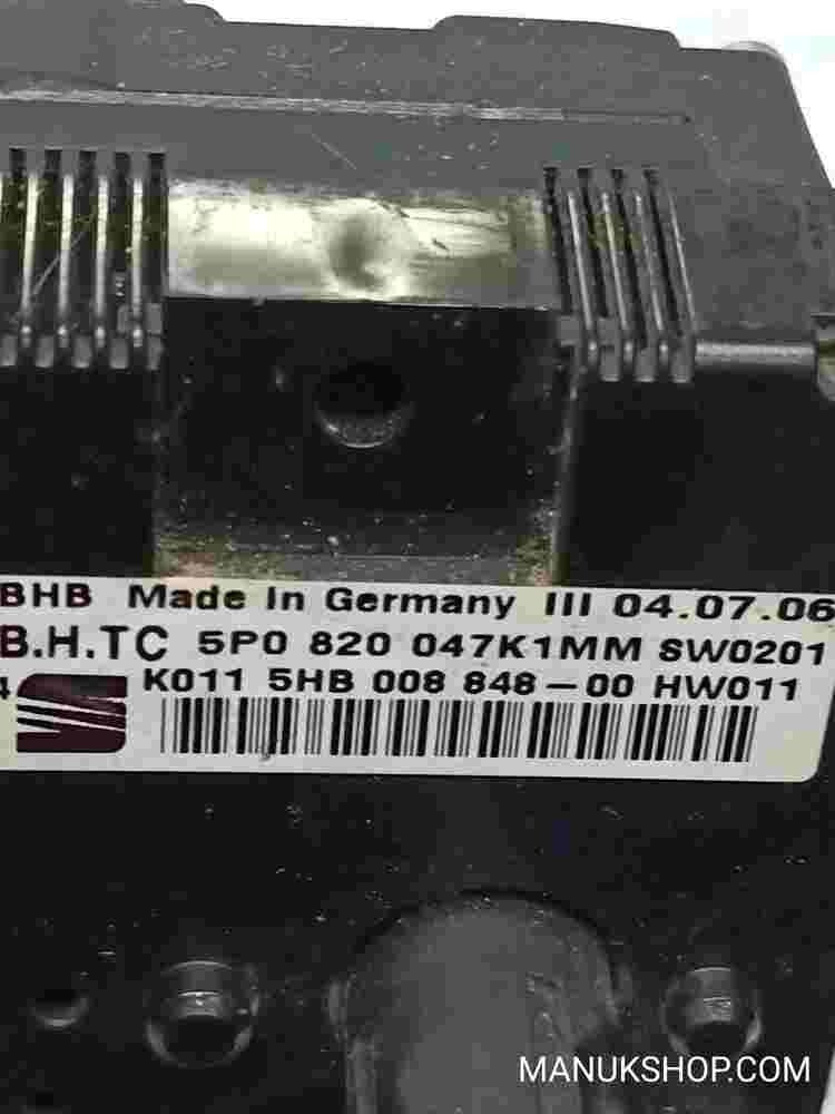 Climatizador Calefacción Seat Altea 5P0820047K1MM K0115HB00884800 5P0820047K