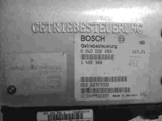 Centralita BMW 5 E34 1422388 1 422 388 1422427 BOSCH 0260002285 0 260 002 285