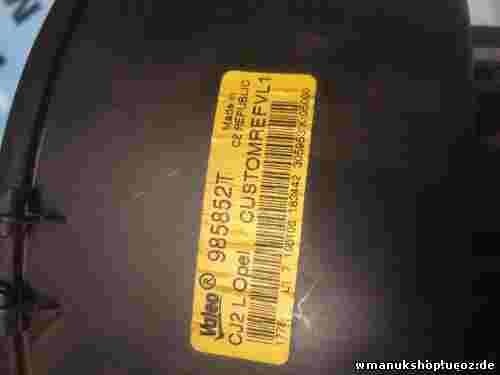 Ventilador de Calefacción Opel Vectra C 985852T VALEO CJ2/CJ2SL CUSTOMREFVL1