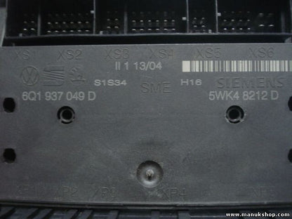 Red unidad de control VW Volkswagen 6Q1937049D 5WK48212D 5WK4 8212 D