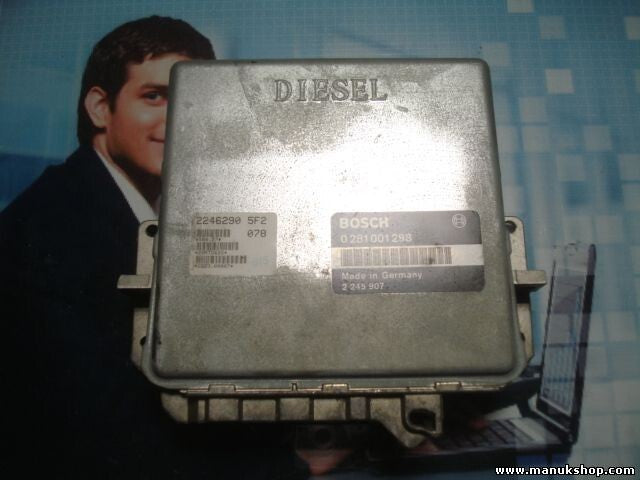 Centralita del motor BMW 2 245 907 2245907 2246290 5F2 0 281 001 298 0281001298