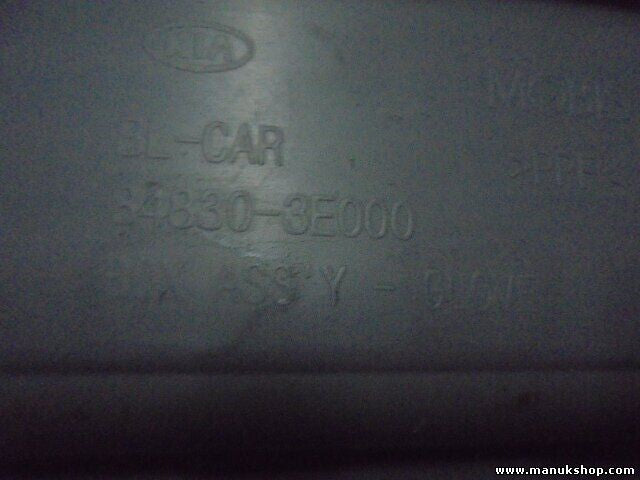 Guantera castillo KIA Sorento I JC 2.5 CRDi 84830-3E000 848303E000 84830 3E000