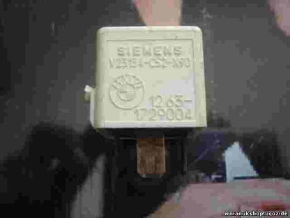 Relé BMW E30 E28 E31 E32 E34 E36 E38 E39  12631729004 12.63-1729004 V23134C52X90