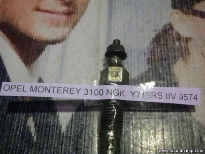 Bujía de precalentamiento Opel Monterey 3100 NGK Y719RS IIV 9574