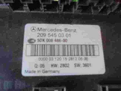 Scatola fusibili relè Mercedes CLK W203 W209 2095450301 HELLA 5DK00848600
