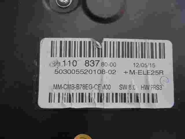 Pantalla del salpicadero  Citroen C4 Picasso II 981108378000 50300552010802