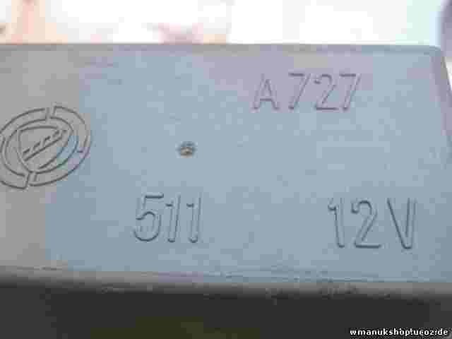 Relé  Fiat A727511 A727 511 12V A72751112V