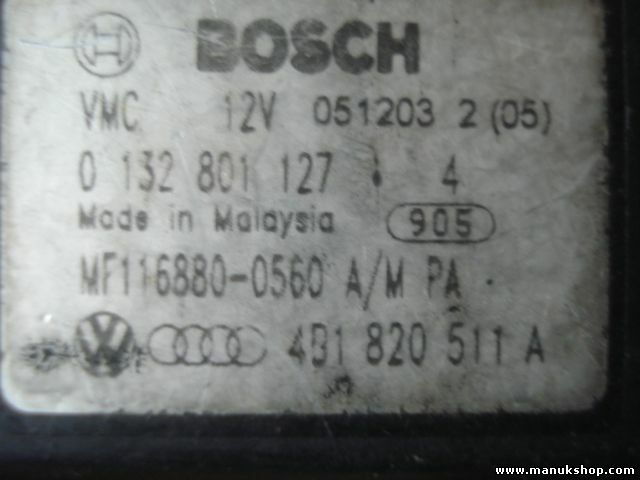 Riscaldamento attuatore VW Audi A6 4B1 820 511 A 4B1820511A 0132801127 BOSCH