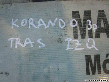 SsangYong Korando KJ 43R00178 triangolo vetro porta posteriore sinistra