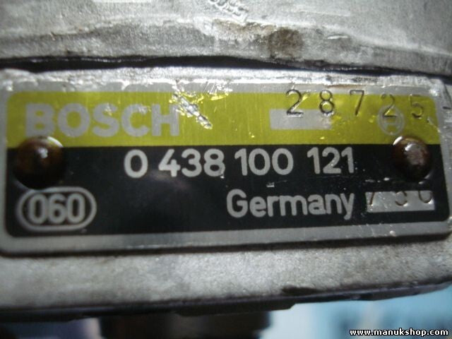 Distribuidor de combustible Ford Escort XR3i BOSCH 0438100121 0 438 100 121