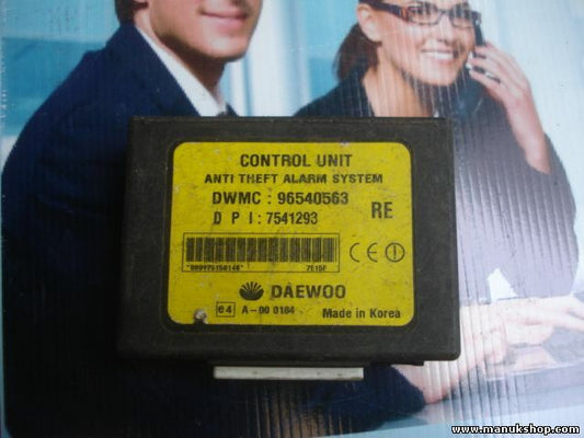 Control de la unidad de alarma inmovilizador módulo Chevrolet 96540563 7541293