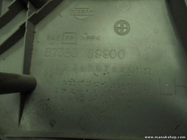 Panel de la funda del asiento izquierdo Nissan Pathfinder 131 PS 8738089900