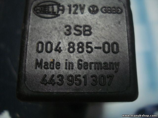 Zumbador luz relé Audi 100 200 443951307 443 951 307 HELLA 00488500 004 885-00