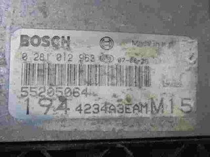 Centralita Fiat Croma 1.9 55205064 1944234A3EAMM15 194 4234A3EAM M15  0281012963