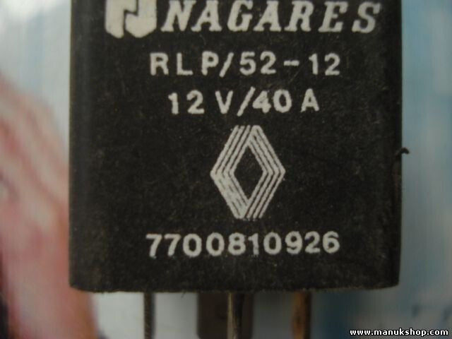 Relé Renault Twingo Clio Kangoo Master Trafic Laguna 7700810926