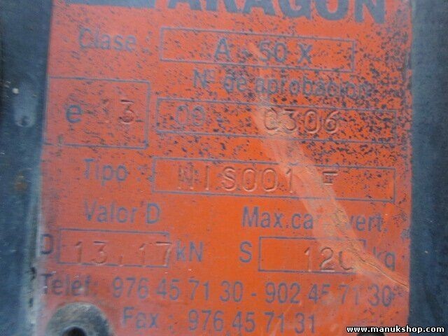 Gancho de Remolque Nissan Terrano Ford Maverick II 976457130 NI S001 NIS001