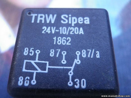 Rele Iveco TRW Sipea 24v-10/20A