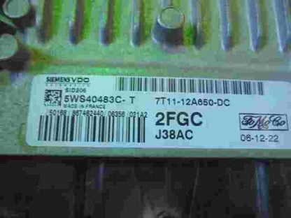 Centralita Ford Transit 7T1112A650DC SIEMENS VDO SID206 5WS40483CT
