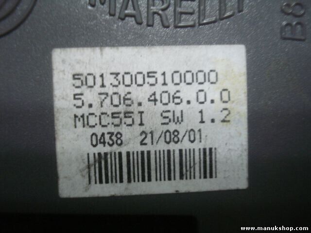 Control electrónico del aire acondicionado Iveco Daily 500326588 501300510000