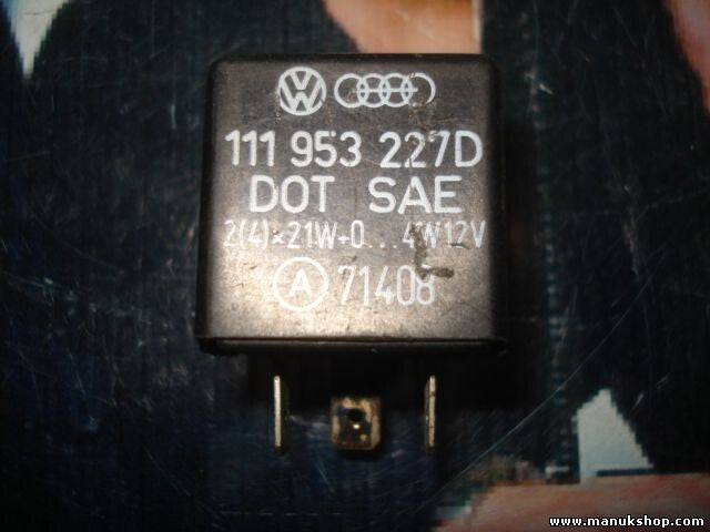 Indicatori di direzione relè VW Volkswagen Audi 111953227D 111 953 227D (A) 7...