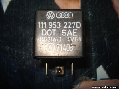 Indicatori di direzione relè VW Volkswagen Audi 111953227D 111 953 227D (A) 7...