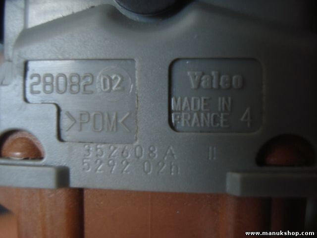 mando botonera elevalunas Renault Mégane 2808202 VALEO 352608A 5292025