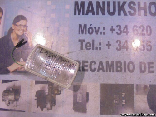 Faro de Halogeno izquierdo Lada niva 40137 29502875 29.50-28.75 SAGEX 29.77