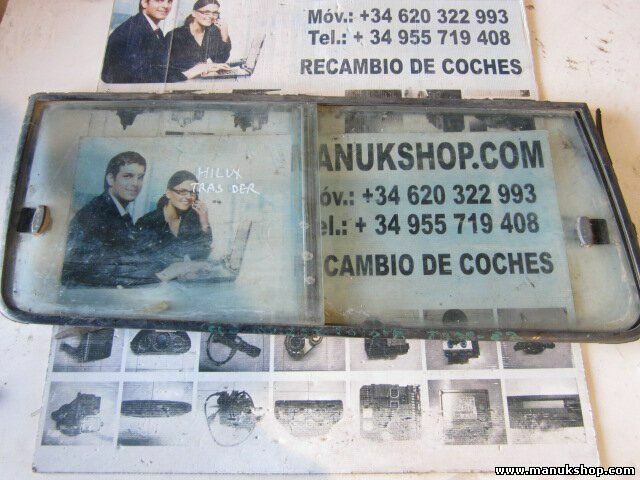 Triángulo Cristal trasero derecha TOYOTA Hilux 43R00014 DOT23AS2NSGM468 