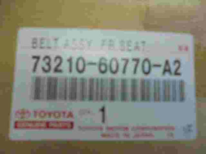 Cierre cinturon de seguridad delan Toyota Land Cruiser (150) Prado 7321060770A2