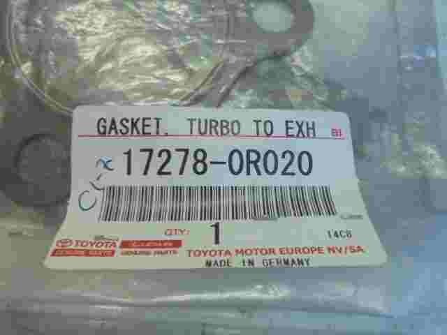 Gasket Turbo To EXH   Toyota Avensis RAV4 3 Lexus 172780R020 17278-0R020