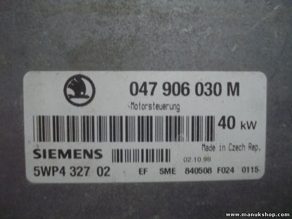 Centralita del motor Skoda Felicia II 047906030M 047 906 030 5WP432702