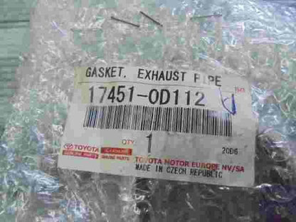 Gasket Exhaust Pipe  Toyota Corolla Celica Auris 174510D112 17451-0D112
