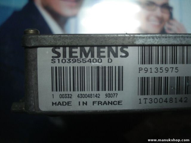 Centralita del motor Volvo 850 S103955400D S103955400 D SIEMENS 1T30048142