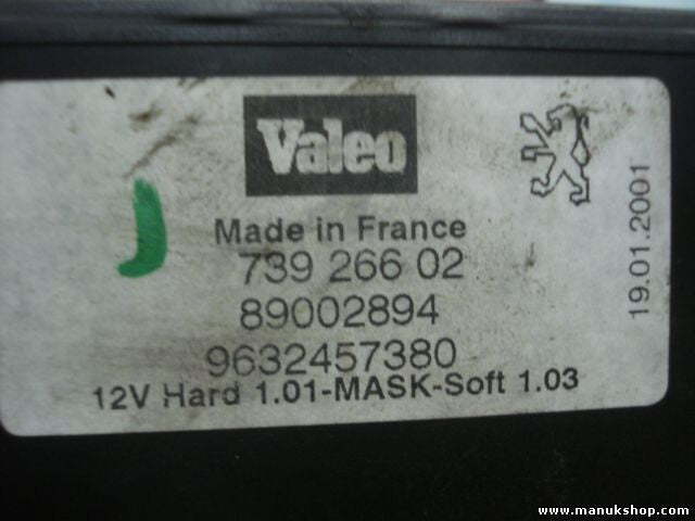 Centralita Peugeot 607 9632457380 89002894 VALEO 73926602 739 266 02
