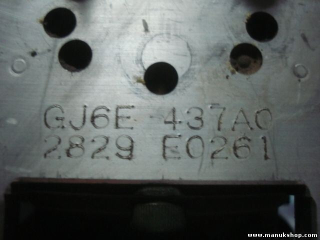 Unidad hidráulica del ABS Mazda 6 GJ6E 437A0 2829 E0261 ASCECU562WD 4370070