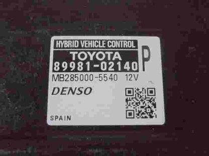 Bloque de control instalaciones híbridas Toyota Auris 8998102140 MB2850005540