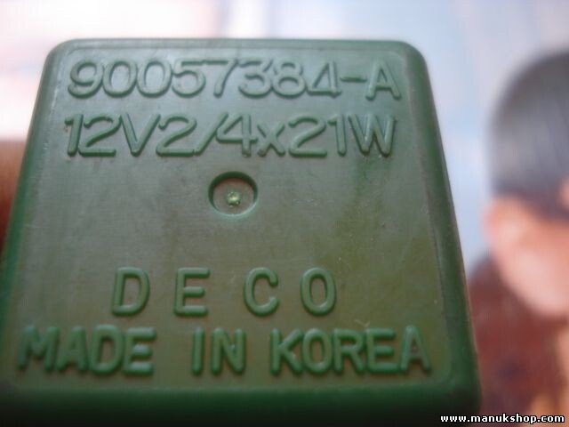 Relé de intermitencia Opel Vectra Daewoo Nexia Kia Deco DECO 90057384-A 12V2