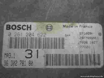 Centralita Peugeot 9630278180 96 302 781 80 MA3131 MA3.1 31 BOSCH 0261204622