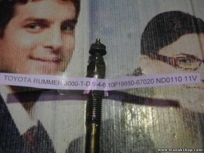 Bujía de precalentamiento Toyota 4Runner 3000TD 9-4-6 10P1985067020 ND0110 11V