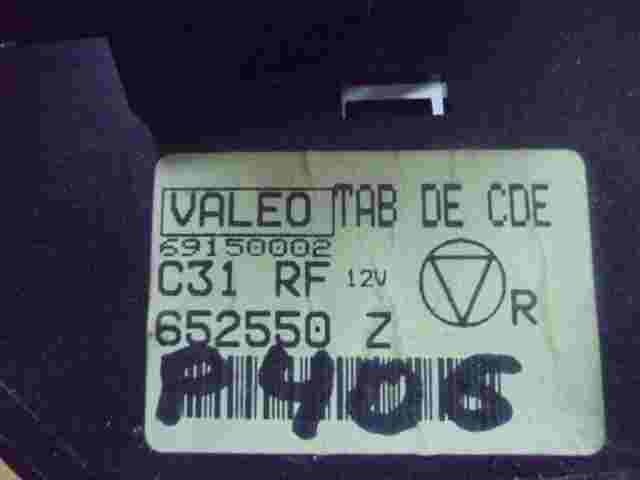 Controllo riscaldamento Peugeot 406 652550Z 652550 Z 69150002 Valeo C31 RF