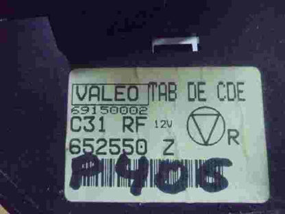 Controllo riscaldamento Peugeot 406 652550Z 652550 Z 69150002 Valeo C31 RF